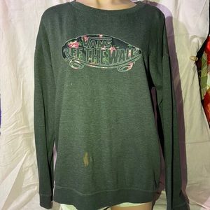 Grey vans sweatshirt